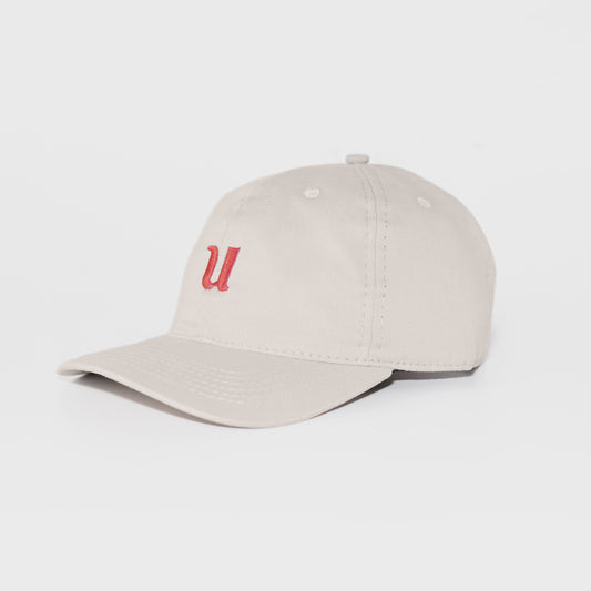 Dad Hat Letterform Bege