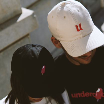Dad Hat Letterform Bege