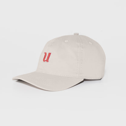 Dad Hat Letterform Bege