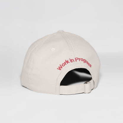 Dad Hat Letterform Bege