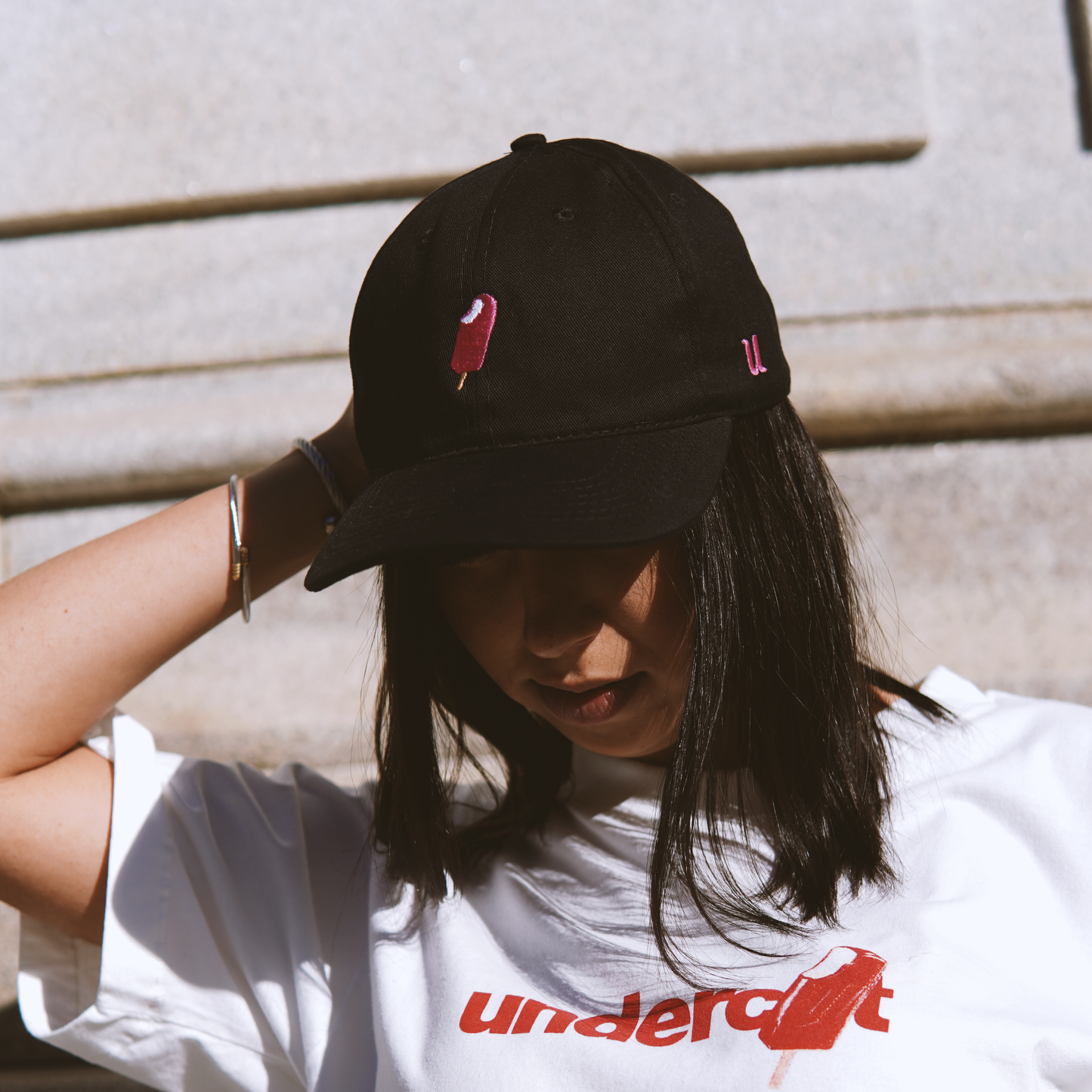 Dad Hat Popsicle Preto